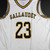 Gallaudat Bison Holloway Practice Jersey - Basketball Men's White Used-JRSY-008799