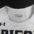 Gallaudat Bison Under Armour Game Jersey - Volleyball Women's White Used-JRSY-008802