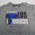 Dallas Mavericks Fanatics Long Sleeve Shirt Men's Gray/Heather Used-TOPS-149088