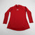 adidas Long Sleeve Shirt Men's Red Used S TOPS-149144