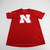 Nebraska Cornhuskers adidas Short Sleeve Shirt Men's Red Used Multiple Sizes TOPS-149200