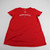 Texas Tech Red Raiders Under Armour Short Sleeve Shirt Men's Red Used M TOPS-149343