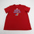 Kansas Jayhawks adidas Aeroready Short Sleeve Shirt Women's Red Used L TOPS-149522