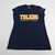 Toledo Rockets Asics Short Sleeve Shirt Women's Navy Used XS TOPS-149580