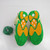 Miami Hurricanes adidas Basketball Shoe Men's Yellow/Green New-SHOE-018807