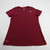 Nike Nike Tee Short Sleeve Shirt Women's Dark Red New with Tags Multiple Sizes TOPS-149868