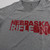 Nebraska Cornhuskers adidas Climalite Short Sleeve Shirt Women's Gray New S-TOPS-149980