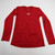 adidas Primegreen Long Sleeve Shirt Men's Red Used S TOPS-150498