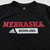 Nebraska Cornhuskers adidas Climalite Short Sleeve Shirt Men's Black New XS-TOPS-150992