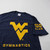West Virginia Mountaineers Port & Company Short Sleeve Shirt Men's Blue New-TOPS-149737