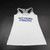 West Virginia Mountaineers District Sleeveless Shirt Women's White/Gray New-TOPS-149760