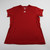 adidas Short Sleeve Shirt Women's Red Used L-TOPS-152688