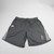 adidas Athletic Shorts Men's Dark Gray/White Used-SHOR-033194