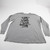 Los Angeles Chargers Nike Nike Tee Long Sleeve Shirt Men's Gray Used 3XL TOPS-153894