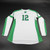Notre Dame Fighting Irish Under Armour Game Jersey - Volleyball Women's Used White/Green-JRSY-009152