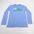 Tulane Green Wave Nike Nike Tee Long Sleeve Shirt Men's Light Blue Used S TOPS-154284