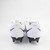 Nike Alpha Menace Football Cleat Men's White New without Box Multiple Sizes CLEA-014395