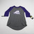 TCU Horned Frogs Nike Nike Tee Long Sleeve Shirt Women's Gray New with Tags S TOPS-155342