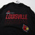 Louisville Cardinals adidas Long Sleeve Shirt Men's Black New S-TOPS-155711