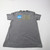 Gildan Short Sleeve Shirt Men's Gray Used M TOPS-155770