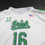 Notre Dame Fighting Irish Under Armour Game Jersey - Volleyball Women's Used White/Green-JRSY-009215