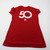 Rutgers Scarlet Knights adidas Aeroready Short Sleeve Shirt Women's Red Used S-TOPS-157239