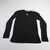 adidas Go-To tee Long Sleeve Shirt Women's Black New with Tags XS TOPS-157240