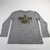 Los Angeles Lakers Fanatics Long Sleeve Shirt Men's Gray Used Multiple Sizes TOPS-157366