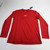 adidas Primegreen Long Sleeve Shirt Men's Red New with Tags Multiple Sizes TOPS-157486