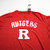 Rutgers Scarlet Knights adidas Short Sleeve Shirt Men's Red New 2XLT-TOPS-157883