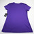 TCU Horned Frogs Nike Dri-Fit Short Sleeve Shirt Women's Purple New with Tags M TOPS-157734