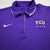 TCU Horned Frogs Nike Dri-Fit Polo Women's Purple Used M-TOPS-157926