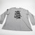 Los Angeles Chargers Nike Nike Tee Long Sleeve Shirt Men's Gray Used 3XL TOPS-159831