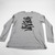 Los Angeles Chargers Nike Nike Tee Long Sleeve Shirt Men's Gray Used XL TOPS-159882