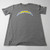 Los Angeles Chargers Nike Dri-Fit Short Sleeve Shirt Men's Gray/Heather New S-TOPS-160506