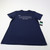 UConn Huskies Nike Dri-Fit Short Sleeve Shirt Women's Navy New with Tags XL TOPS-161694