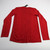 adidas Long Sleeve Shirt Men's Red New with Tags-TOPS-161986