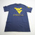 West Virginia Mountaineers Port & Company Short Sleeve Shirt Men's Navy New S-TOPS-162067