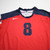 Belmont Bruins Nike Practice Jersey - Volleyball Women's Red/Navy Used L-JRSY-009655
