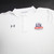 Belmont Bruins Under Armour Polo Men's White Used 2XL-TOPS-162839