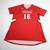 Belmont Bruins Under Armour Practice Jersey - Volleyball Women's Red Used L JRSY-009671