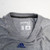 Kansas Jayhawks adidas Climalite Short Sleeve Shirt Men's Gray Used S TOPS-163941