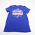 Kansas Jayhawks adidas Short Sleeve Shirt Men's Blue Used Multiple Sizes TOPS-163949