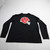 Atlanta Hawks Nike Nike Tee Long Sleeve Shirt Men's Black Used L-TOPS-163852
