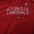 Louisville Cardinals adidas Sweatshirt Women's Red Used L TOPS-163417