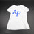 Air Force Falcons Gildan Softstyle Short Sleeve Shirt Women's White Used M TOPS-164445