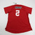 adidas Practice Jersey - Soccer Women's Red New with Tags M-JRSY-009842