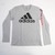 Miami RedHawks adidas Long Sleeve Shirt Men's Gray New XS-TOPS-164554