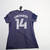 LA Galaxy Fanatics Short Sleeve Shirt Women's Navy Used Multiple Sizes TOPS-164756