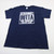 Gildan Heavy Cotton Short Sleeve Shirt Men's Navy Used Multiple Sizes TOPS-164760